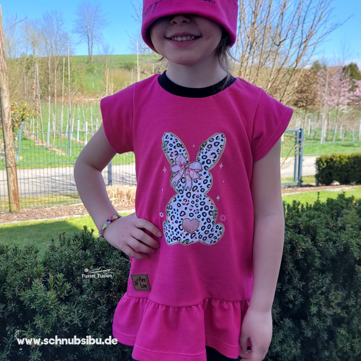 Bügelbild Leo Bunny